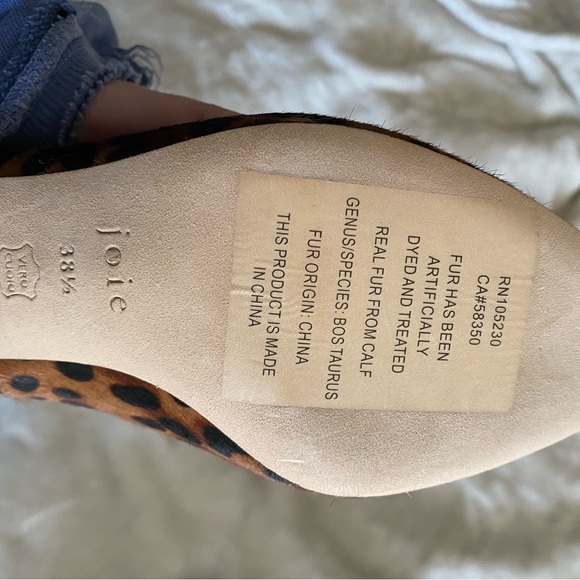 Joie Leopard Print Heel - Picture 6 of 6